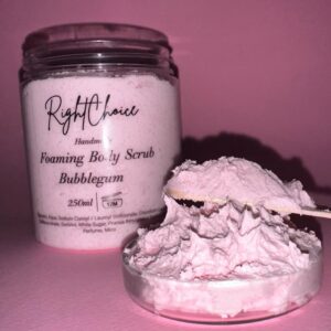 Handmade Foaming Body Scrub Bubblegum